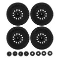 thumbnail image 1 of Neumáticos para camiones de recorrido corto RC 1/10, para ARRMA, SENTON, TRAXXAS, Slash, 12mm, 14mm, 17mm, neumáticos hexagonales para camiones RC, color negro, 1 of 10