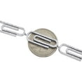 thumbnail image 5 of 10K White Gold Unisex Diamond Paperclip Link Statement Bracelet 8.25" 3.33 Ct., 5 of 9