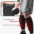 thumbnail image 4 of Ski Shin Guards, Ski Defender Shin Guards, Ski Shin Guards Youth Racing, Ski Shin Pads, Shin Pads for Ski Boots, Shinbang Protector 2.0 with Honeycomb Pads, 4 of 7