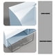 thumbnail image 5 of Caja de almacenamiento transparente de escritorio, gabinete de cajones pequeños, organizador de escritorio para dormitorio de estudiantes, azul claro, 5 of 6
