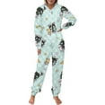 thumbnail image 2 of Chococat Unisex Onesie Pajamas Zipper Jumpsuit Hooded One Piece Sleepwear for Family Mens Womens, 2 of 8
