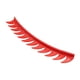 thumbnail image 3 of Tira decorativa para casco, pegatina profesional para sombrero, tira para casco de motocicleta Rojo, 3 of 9