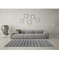 thumbnail image 3 of Ahgly Company Indoor Square Abstract Gray Modern Area Rugs, 7' Square, 3 of 4