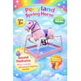 thumbnail image 3 of PonyLand Spring Pink Horse Toy with Sounds for Girls 3 and Up, 3 of 6
