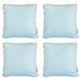 thumbnail image 1 of Cojin Decorativo Cuadrado grande Set de 4 Tred Turquesa, 1 of 4