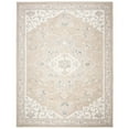 thumbnail image 2 of SAFAVIEH Micro-Loop Emilija Oriental Area Rug, Light Grey/Ivory, 3' x 5', 2 of 9