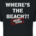thumbnail image 3 of Jersey Shore - Where's The Beach - Juniors Cropped Cotton Blend T-Shirt, 3 of 5