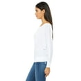 thumbnail image 2 of Bella + Canvas Ladies' Flowy Long-Sleeve Off Shoulder T-Shirt, 2 of 3