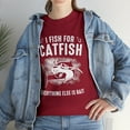 thumbnail image 2 of I fish for catfish everything else is bait T-Shirt, 2 of 2