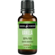Sensible Remedies Vanilla 100% Therapeutic Grade Essential Oil, 30 mL (1 fl oz)