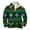 C-Green154, variant on DHFJKG Men's Santa Winter Sweatshirt Santa Claus Print Quarter Zip Pullover Long Sleeve Stand Collar Pocket Male Sweatshirt Casual Tops