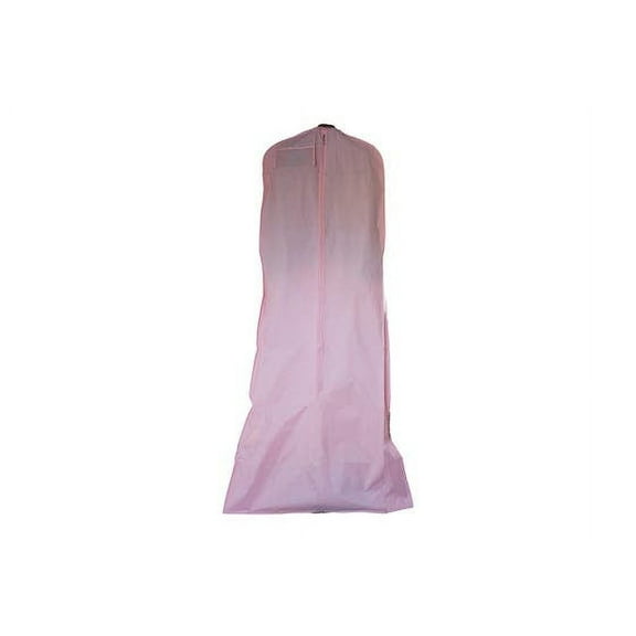 NAHANCO Vinyl bridal gown garment bag, 24" x 72", Pink - 12/CTN