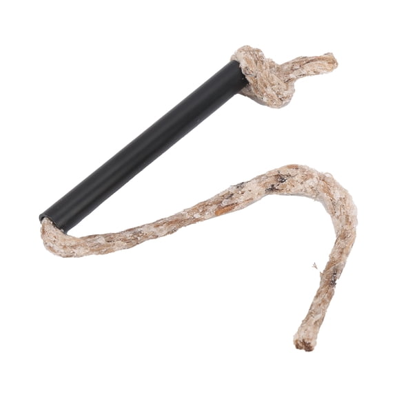 DOACT Wax Wick Fire Starter With Aluminum Sleeve,Portable Tinder Cord Fire Starter With Aluminum Bellows Waterproof Wax Wick Fire Starter,Waterproof Wax Wick Fire Starter