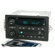 Restored UNLOCKED Chevy GMC 2003-2005 Truck Radio AM FM CD w Bluetooth Music 10357894 (Refurbished)
