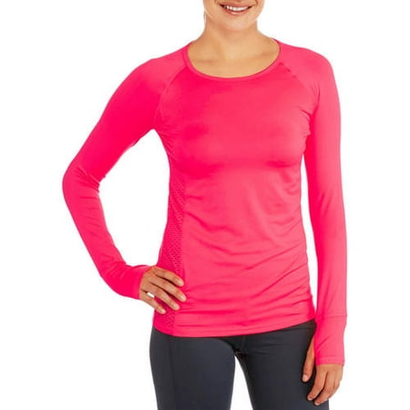 Danskin Now Women's Active Long Sleeve Performance T-Shirt - Walmart.com