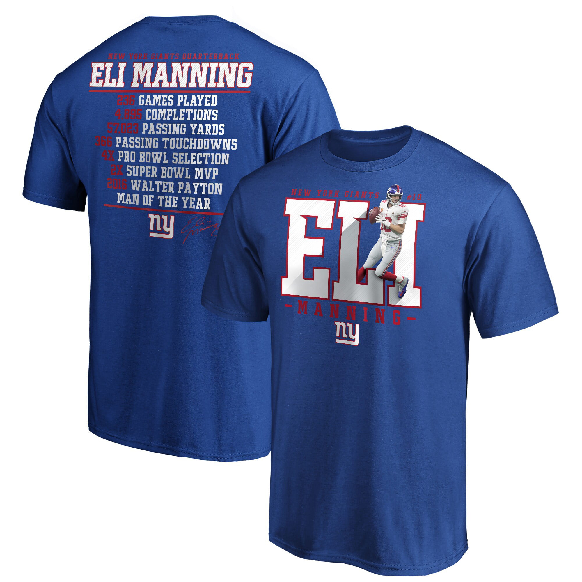 eli manning t shirt