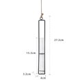 thumbnail image 3 of Tyeign Glass Test Tube Vases - Wall Hanging Air Plant Terrarium, Modern Home Decor, Clear Flower Containerclear, 3 of 3
