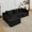 Black, variant on Modular Cloud Sofa Loveseat, Modern Corduroy Boneless Sectional Foam Couch with Deep Seats, Convertible Sleeper Sofa Bed for Living Room, No Assembly