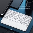 thumbnail image 4 of Teclado inalámbrico Bluetooth español con panel táctil hebreo coreano para IPad Pro Air para Xiaomi Huawei Android Windows Tablet teclado, 4 of 5