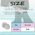 thumbnail image 3 of BKQCNKM No Show Socks Womens Ankle Socks Toe Socks Yoga Socks Suitable for Women Autumn and Winter Matching Lace Thickened Warm Mid Tube Socks Women Thick Socks No Show Socks, Beige One Size, 3 of 7