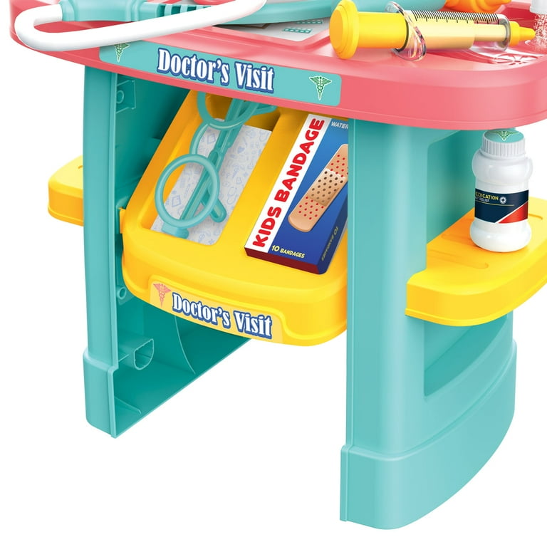 Doctor's Visit Kid's Doctor Playset (20 Pieces) - Walmart.com