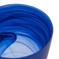 thumbnail image 4 of Glass Vase - 12" x 8" x 12" - Blue, 4 of 9