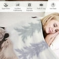 thumbnail image 3 of HENGT Super Soft Sherpa Holiday Throw Blanket - Cozy, Warm White Rustic Design Blanket., 3 of 6