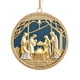 thumbnail image 2 of 2024 Christmas Stereoscopic Vision Birth Blessing Pendant 3 D Effect Birth Acrylic Car Hanging Ornaments, 2 of 6