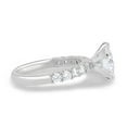 thumbnail image 5 of Este Origin Radiant Solitaire 2.5ctw Round Lab-Grown Diamond Engagement Ring in 18K White Gold Forever Ring for Women, US 5., 5 of 7