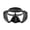 A, variant on Leeye Dive Mask for Snorkeling and Scuba, Wide View Silicone Swimming Goggles with Anti-Fog Lens for Underwater Water Sports and Training, A, 0.54 lb