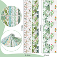 thumbnail image 2 of 40 Pcs Jelly Roll Fabric Strips for Quilting Fabric, Sewing Supplies & DIY Crafts-2.6 Inch Precut Cotton Fabric Bundles, Perfect for Quilt Projects,Floral Patchwork Leaf Green, 2 of 11