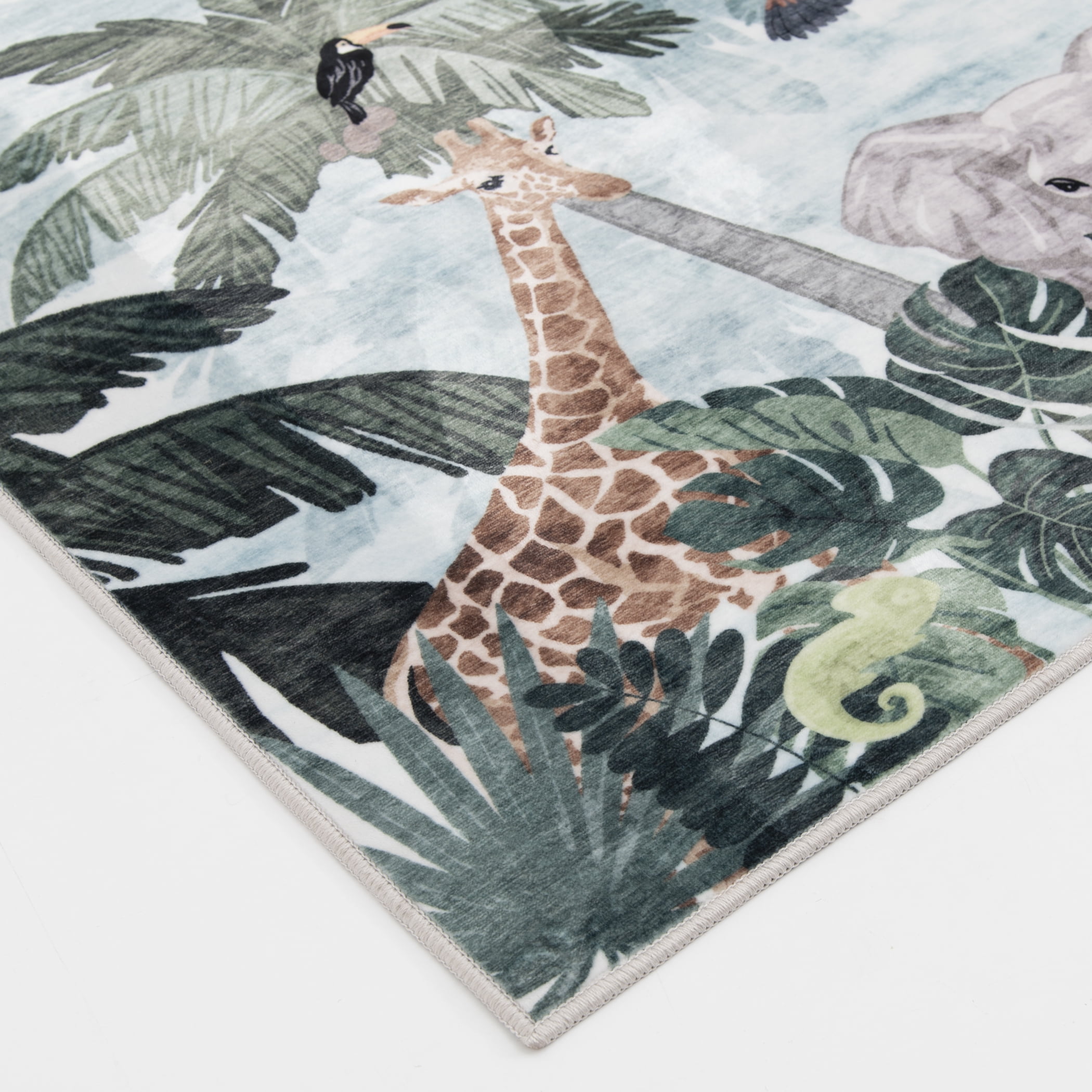 Mainstays 36"x56" Jungle Faux Fur Indoor Area Rug