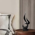 thumbnail image 3 of Modern Decoration Statue Living Room Home Accessories Decor Sculpture Black, 3 of 5