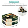 thumbnail image 5 of Toucan Portable Square Jewelry Box for Rings Earrings Necklaces Bracelets Girls Women Travel Organizer Decorative Display, 5 of 6