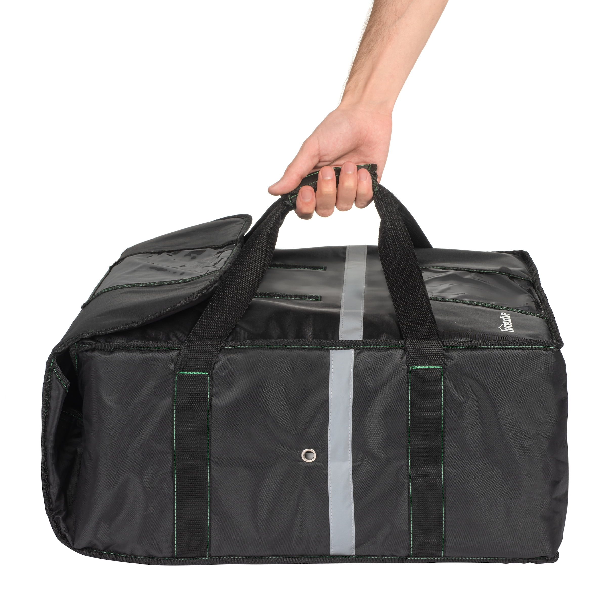 Homevative Insulated Pizza & Food Delivery Bag, fits 4 Large Pizzas