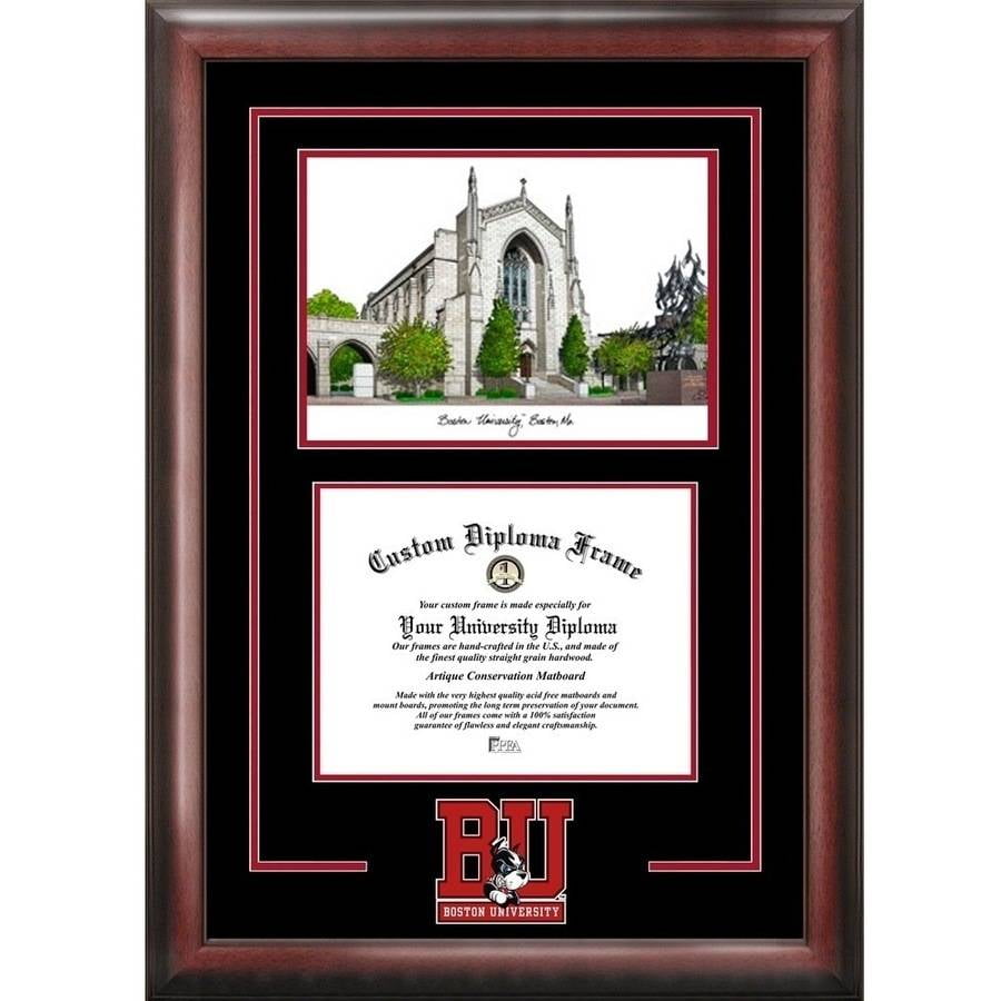 Celebration Frames North Carolina State University 11 x 14 Matte Black Finish Infinity Diploma with Tassel Box Frame