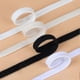 thumbnail image 4 of 2 Pairs of Flat Shoelaces Made of 100% Cotton.8 Mm Wide Tear-Resistant Shoelaces, 4 of 5