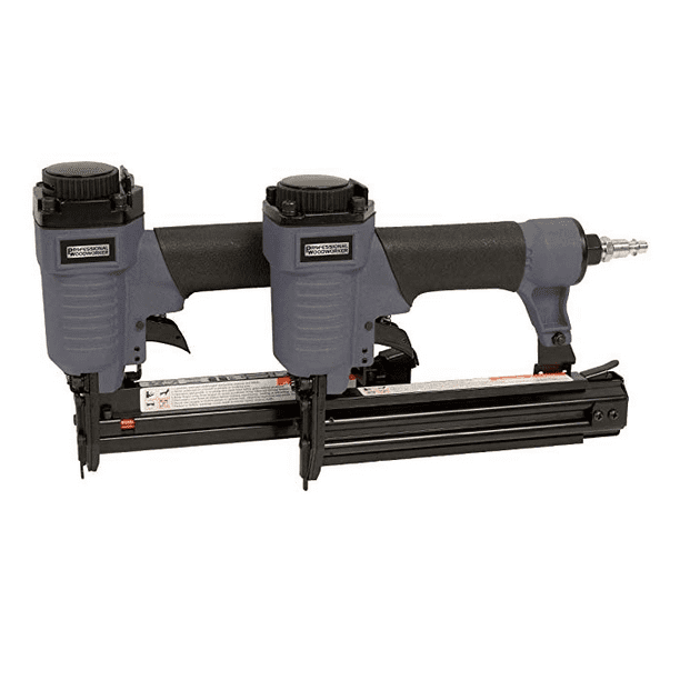 Professional Woodworker Pneumatic 18 GA Brad Nailer and Narrow Crown
