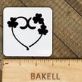 thumbnail image 2 of Clover Vine Heart Stencil, 2 of 3