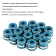 thumbnail image 2 of LLC 16pcs Valve Stem Oil Seals Set Fluororubber Excellent Sealing Parts Fit for GM SBC V8 Engine, 2 of 6