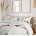 thumbnail image 5 of Ambesonne Tree Duvet Cover Sets, Oriental Illustration, 2-Queen, Pale Caramel Ruby, 5 of 6