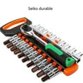 thumbnail image 2 of Universal Ratchet Socket Wrench Storage Rack 1/2" 3/8" 1/3" Drive Square Tray, 2 of 9