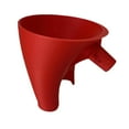 thumbnail image 4 of simhoa Flour Funnel Gift Kitchen Accessories Avoids Spills and Messes Powder Funnel Red, 4 of 8