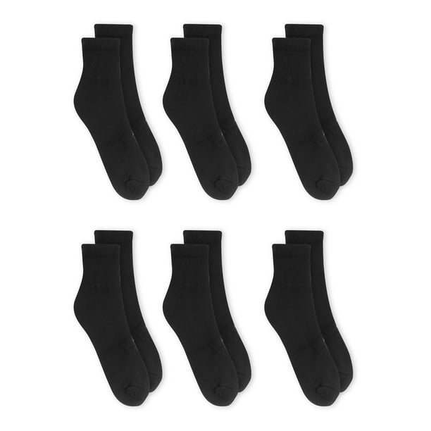Dr. Scholl's Men's Diabetes & Circulatory Ankle Socks, 6 Pack - Walmart ...