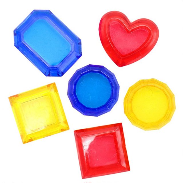 Kids Diving Gems Toy Swimming Pool Underwater Play Toys Random Color (8pcs)