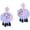 purple, variant on Cute Kawaii Sheep Dangle Earrings Acrylic Funny Animal Drop Earring as gifts for Women