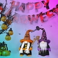 thumbnail image 2 of 13.5 inch Tall Halloween Gnomes Plush Witch Gnome Decor 2Pcs,Handmade Dwarf Collectible Dolls for Home Kitchen Indoor Table Tiered Tray Decorations Gi, 2 of 4