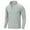 2-Light Grey, variant on Xidunhg Men's Running Shirts Long Sleeve Athletic Shirt Lightweight Quick Dry Quarter Zip Pullover for Men Workout Gym Golf