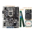 thumbnail image 3 of Inteprter Placa base B75 CPU 128G SSD Set a LAN Board HDMI-compatible VGA Desktop PC placas base piezas de actualización Juegos de teclado y mouse para computadora, 3 of 6