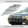 thumbnail image 2 of APS Compatible with Lincoln LS 2000-2002 Main Upper Stainless Steel SS Chrome Billet Front Grill Grille Insert L85776A, 2 of 7
